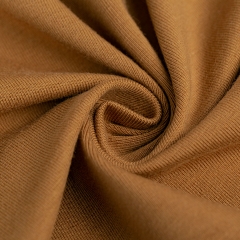 Wholesale cotton spandex jersey knit fabric latte